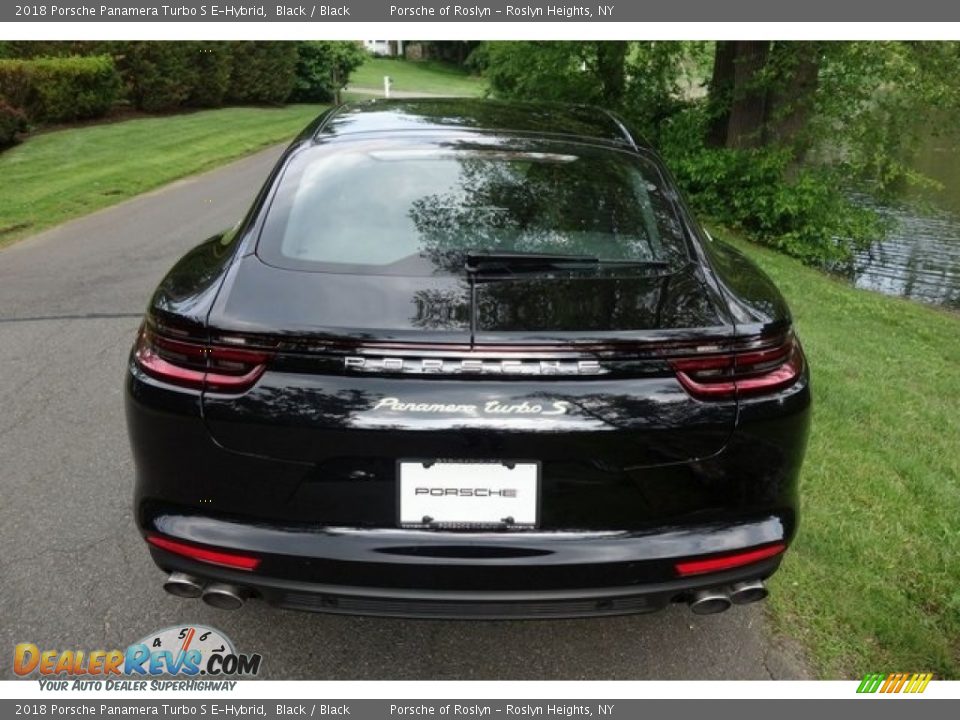 2018 Porsche Panamera Turbo S E-Hybrid Black / Black Photo #6