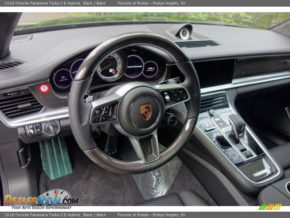 2018 Porsche Panamera Turbo S E-Hybrid Steering Wheel Photo #12