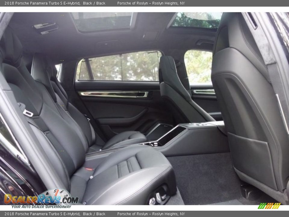 Rear Seat of 2018 Porsche Panamera Turbo S E-Hybrid Photo #21