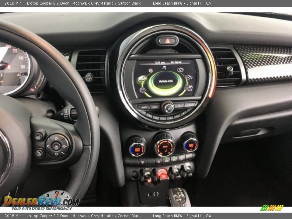 2018 Mini Hardtop Cooper S 2 Door Moonwalk Grey Metallic / Carbon Black Photo #5