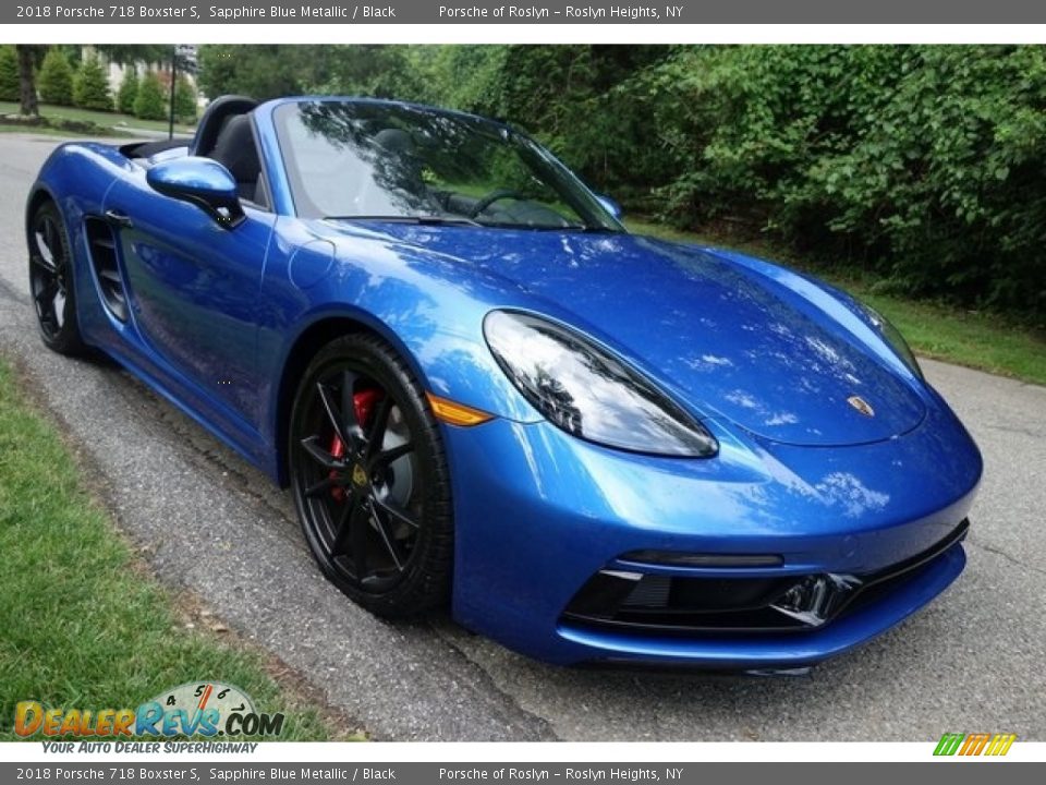 Front 3/4 View of 2018 Porsche 718 Boxster S Photo #1