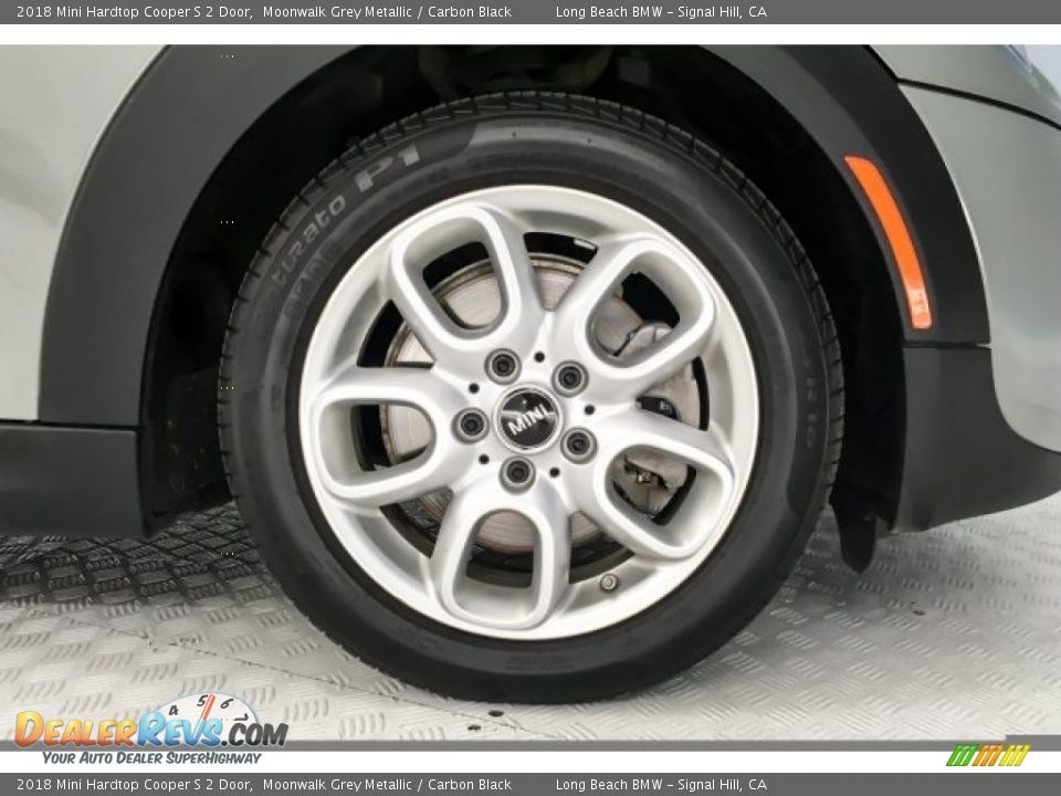 2018 Mini Hardtop Cooper S 2 Door Moonwalk Grey Metallic / Carbon Black Photo #8