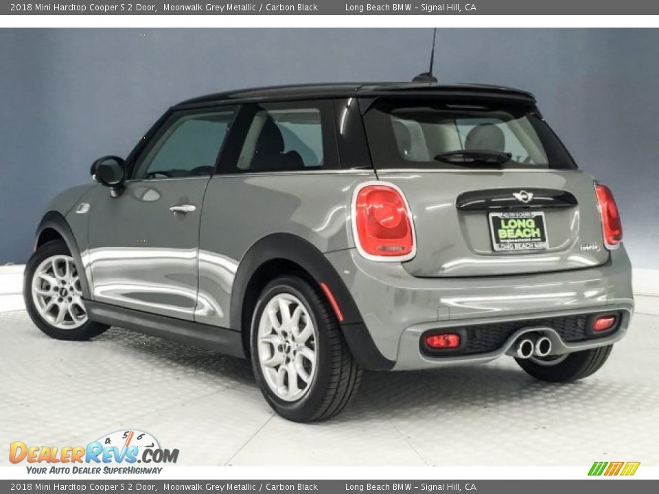 2018 Mini Hardtop Cooper S 2 Door Moonwalk Grey Metallic / Carbon Black Photo #10