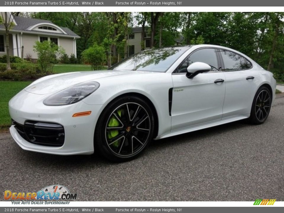 White 2018 Porsche Panamera Turbo S E-Hybrid Photo #3