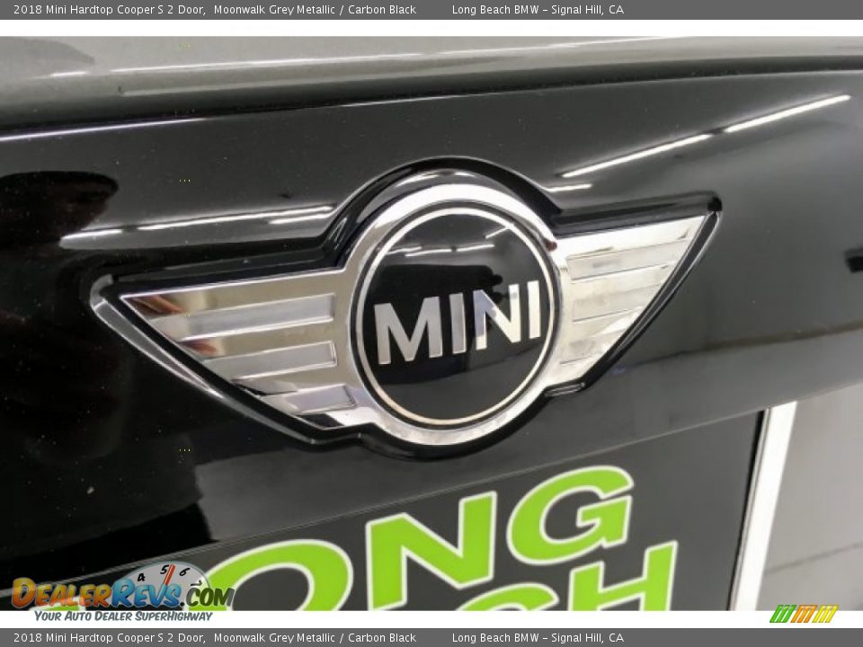 2018 Mini Hardtop Cooper S 2 Door Moonwalk Grey Metallic / Carbon Black Photo #29