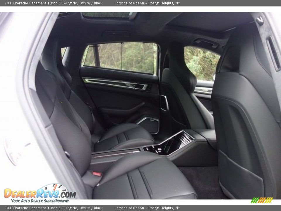 Rear Seat of 2018 Porsche Panamera Turbo S E-Hybrid Photo #23