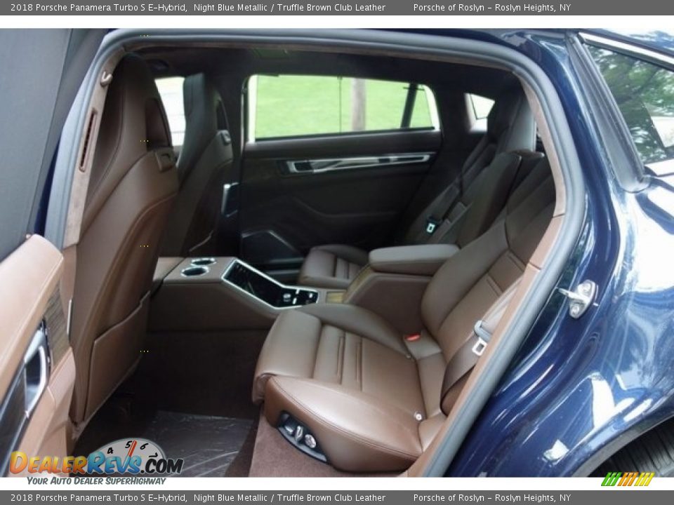 Rear Seat of 2018 Porsche Panamera Turbo S E-Hybrid Photo #18