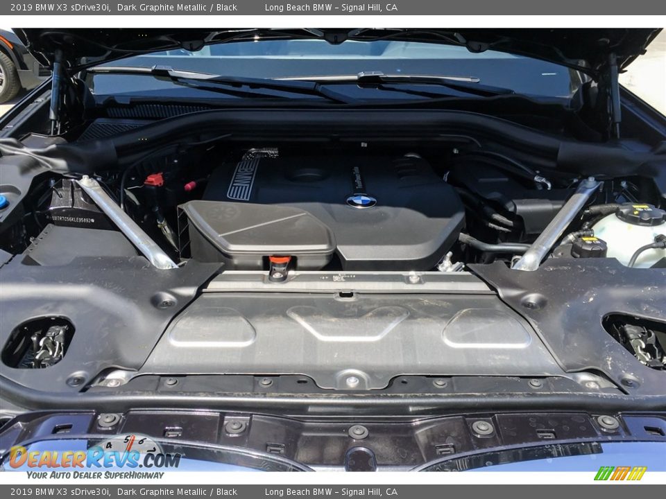 2019 BMW X3 sDrive30i Dark Graphite Metallic / Black Photo #8