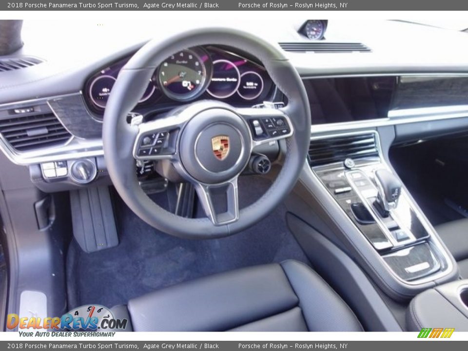 2018 Porsche Panamera Turbo Sport Turismo Steering Wheel Photo #12