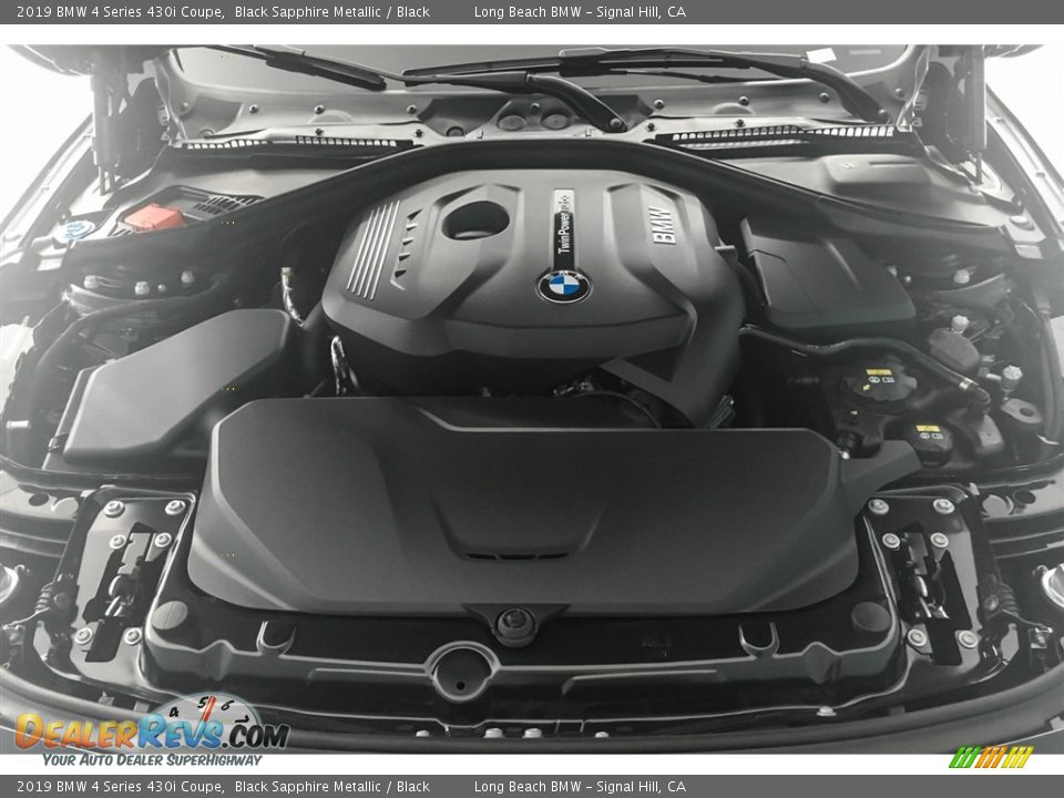 2019 BMW 4 Series 430i Coupe Black Sapphire Metallic / Black Photo #8