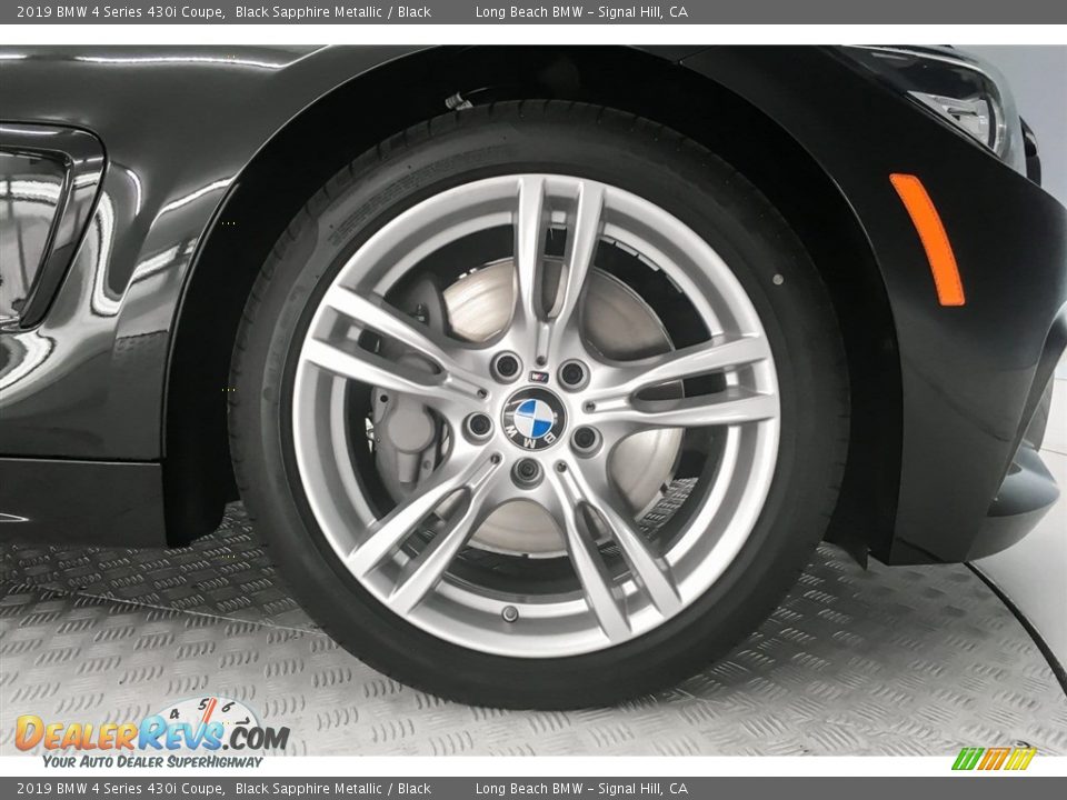 2019 BMW 4 Series 430i Coupe Black Sapphire Metallic / Black Photo #9