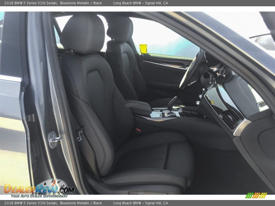 2018 BMW 5 Series 530i Sedan Bluestone Metallic / Black Photo #2