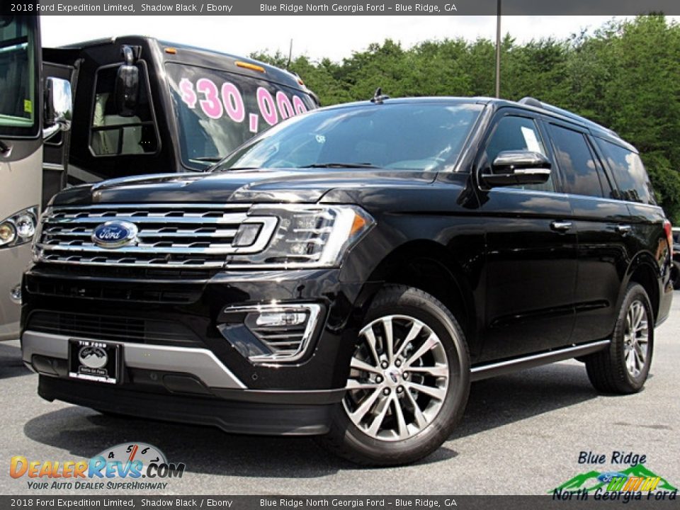 2018 Ford Expedition Limited Shadow Black / Ebony Photo #1