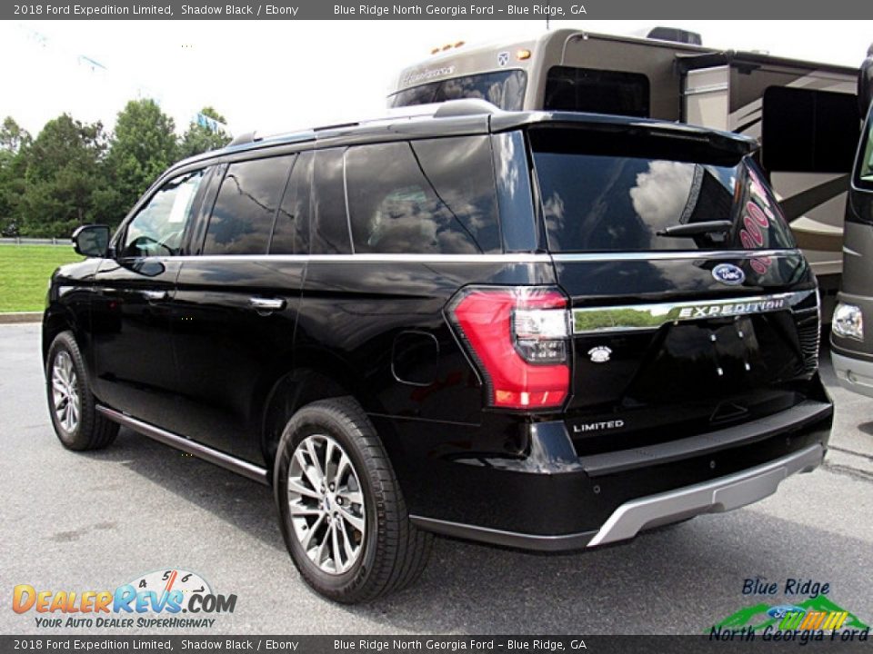 2018 Ford Expedition Limited Shadow Black / Ebony Photo #3