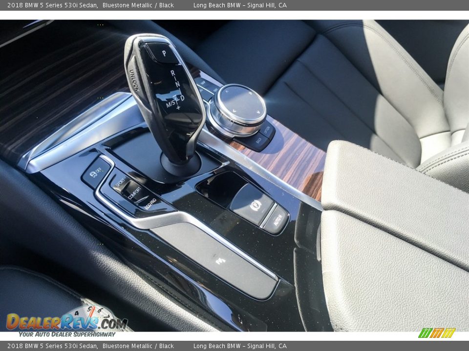 2018 BMW 5 Series 530i Sedan Bluestone Metallic / Black Photo #7