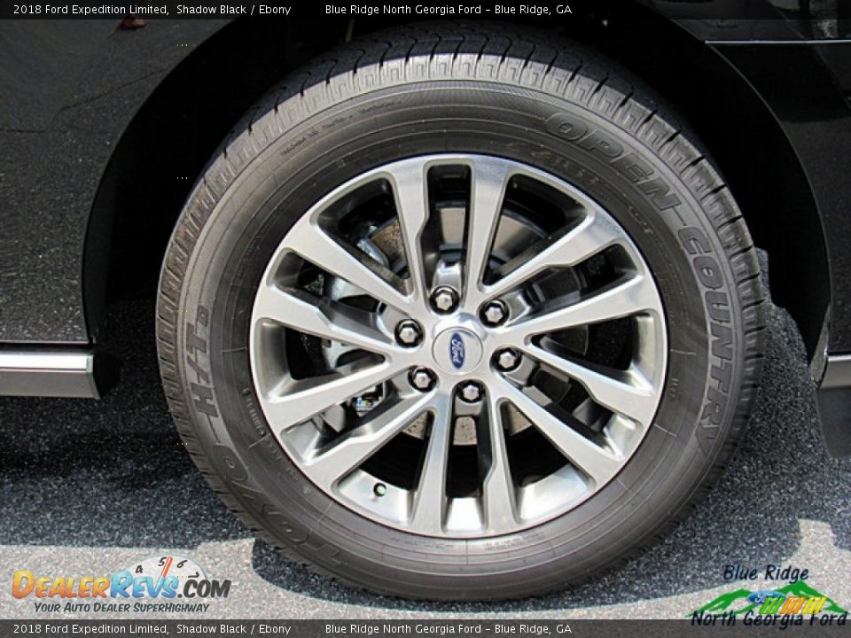 2018 Ford Expedition Limited Shadow Black / Ebony Photo #9