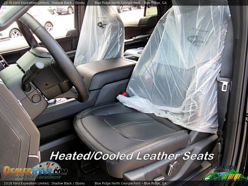 2018 Ford Expedition Limited Shadow Black / Ebony Photo #10