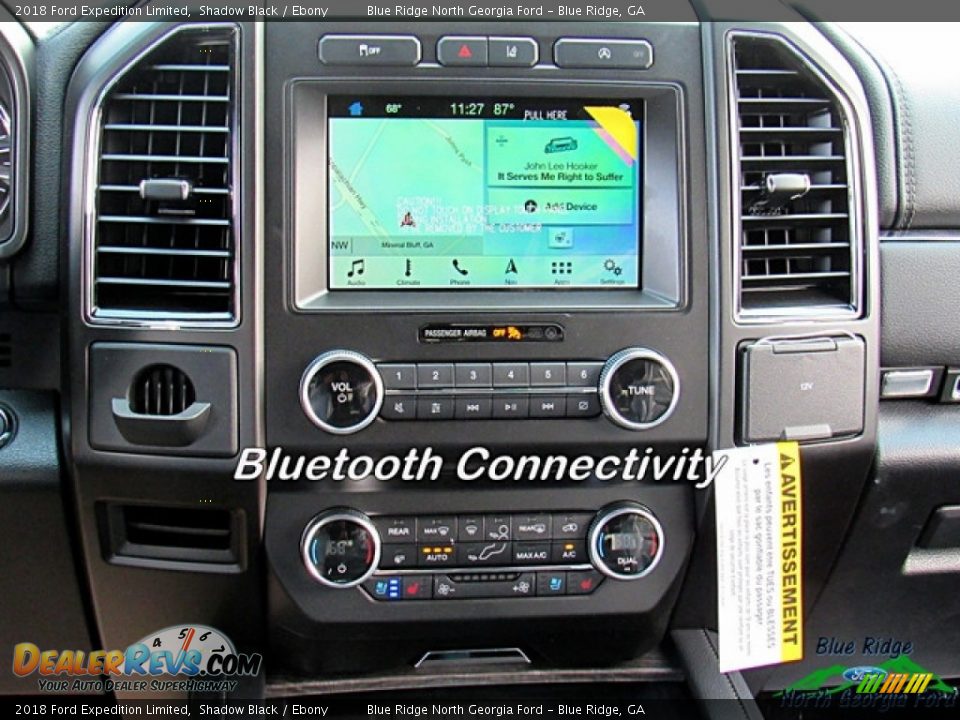 2018 Ford Expedition Limited Shadow Black / Ebony Photo #16