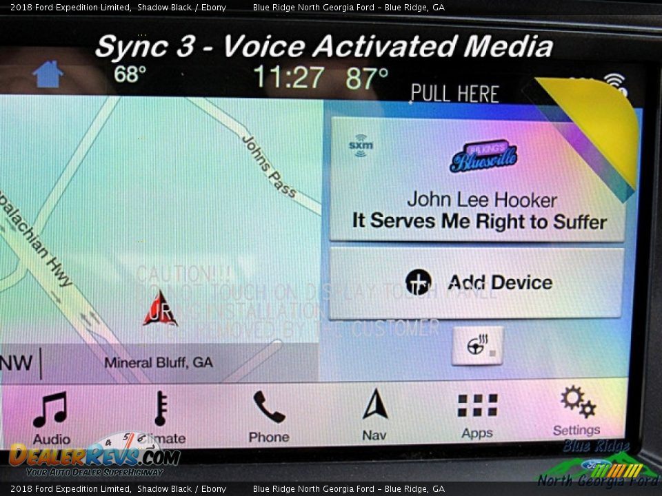 2018 Ford Expedition Limited Shadow Black / Ebony Photo #17