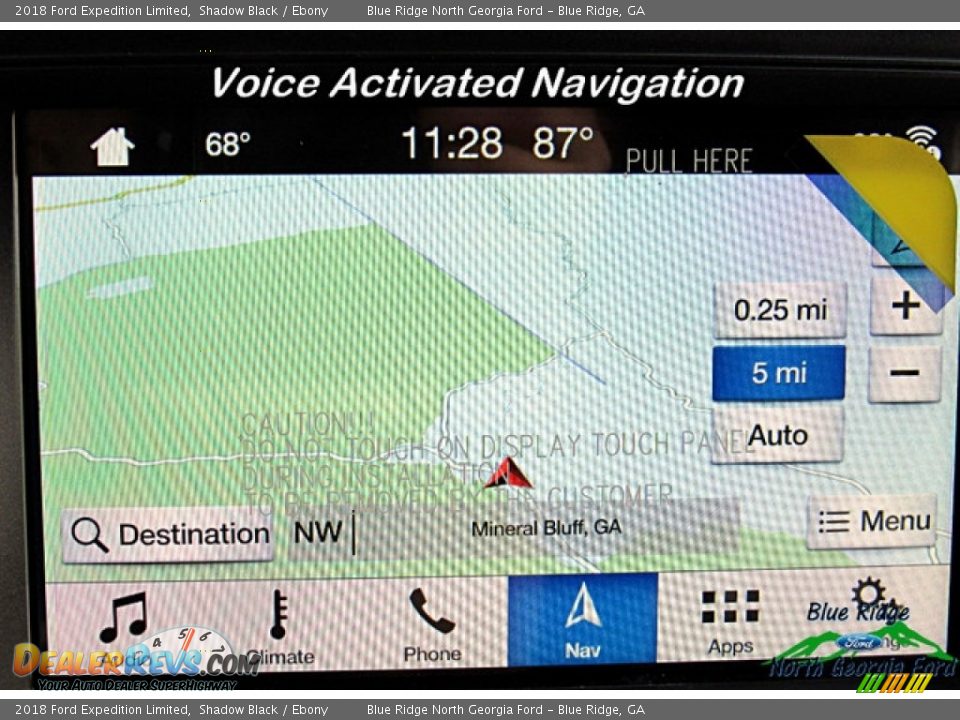 2018 Ford Expedition Limited Shadow Black / Ebony Photo #19