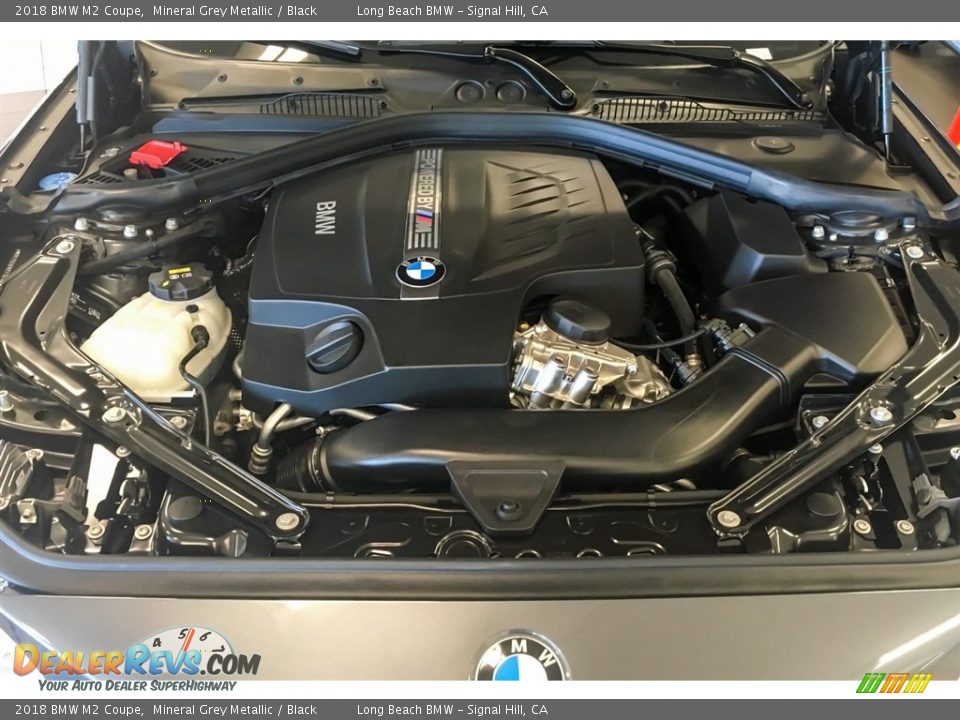 2018 BMW M2 Coupe Mineral Grey Metallic / Black Photo #8