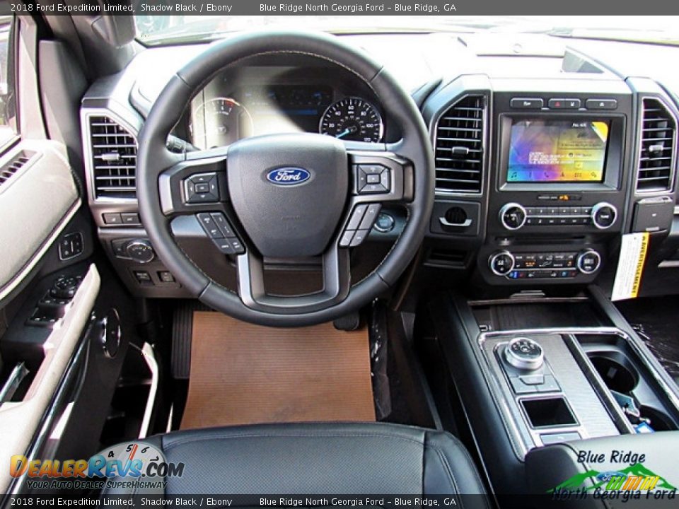 2018 Ford Expedition Limited Shadow Black / Ebony Photo #24