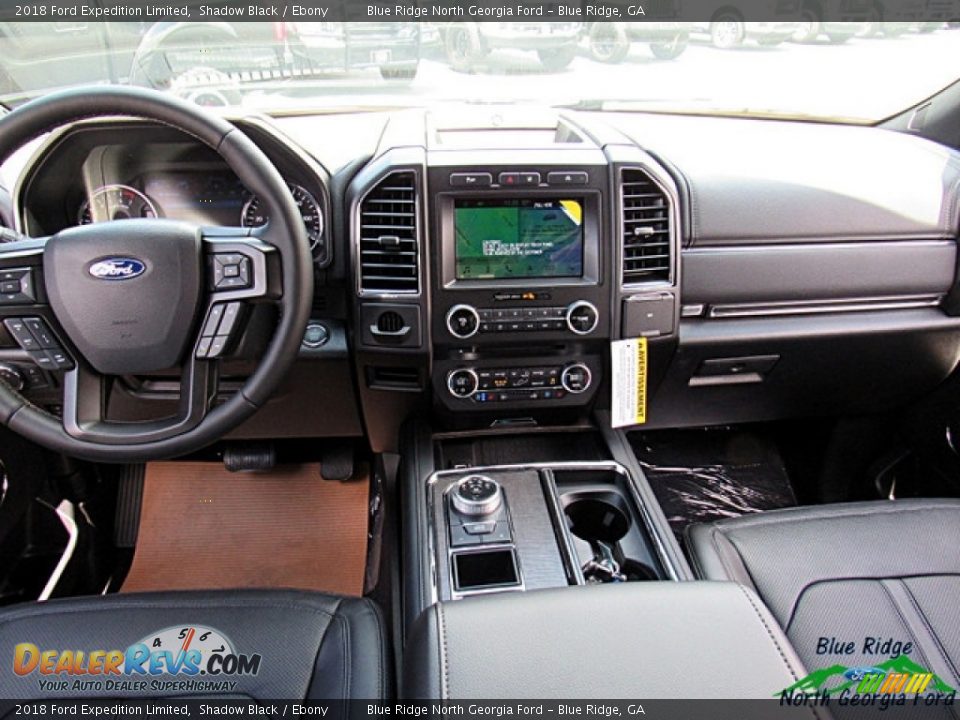 2018 Ford Expedition Limited Shadow Black / Ebony Photo #25