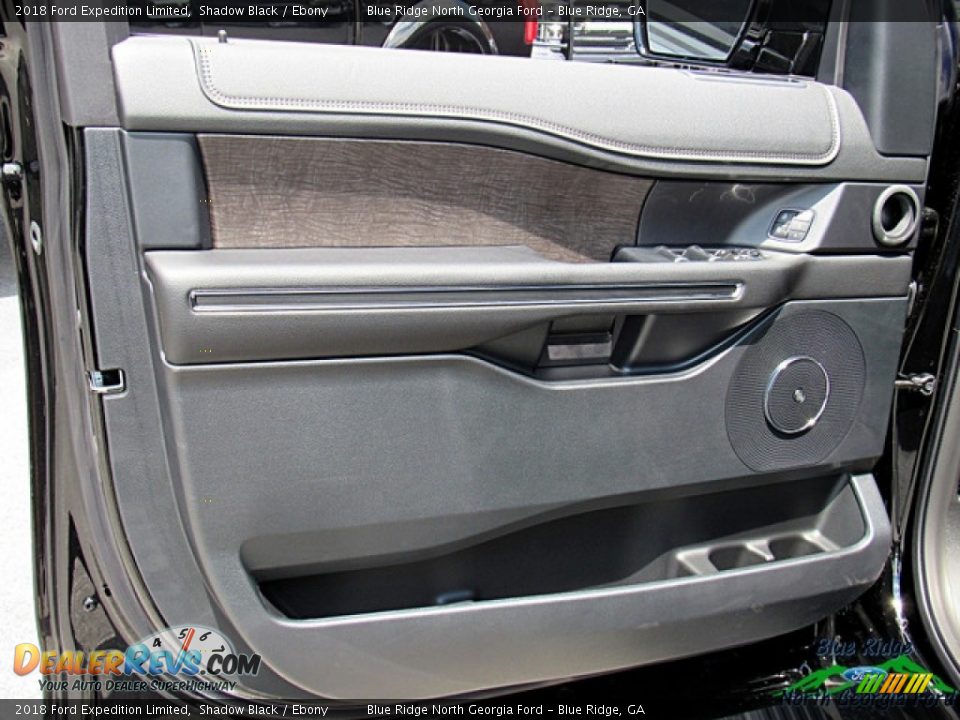 2018 Ford Expedition Limited Shadow Black / Ebony Photo #27