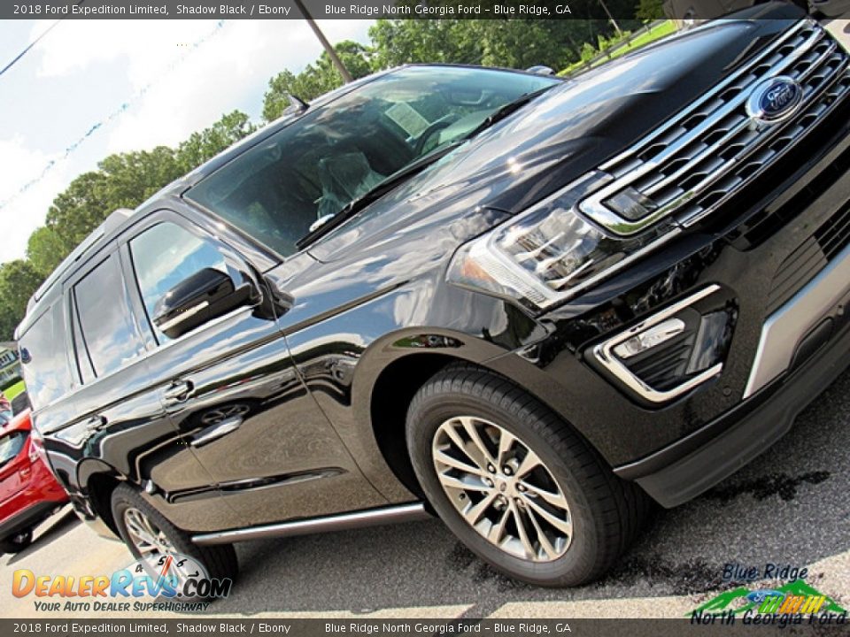 2018 Ford Expedition Limited Shadow Black / Ebony Photo #32