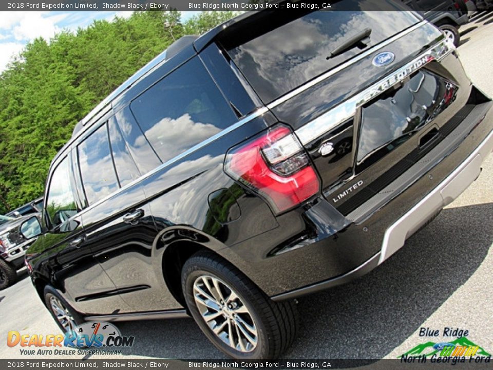 2018 Ford Expedition Limited Shadow Black / Ebony Photo #34
