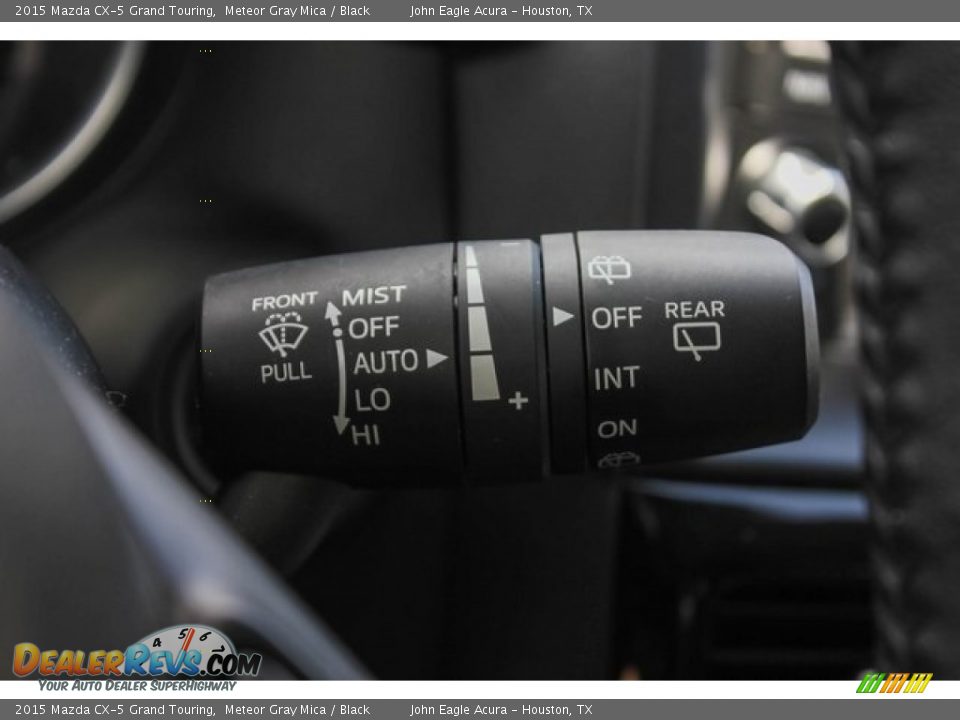 2015 Mazda CX-5 Grand Touring Meteor Gray Mica / Black Photo #36