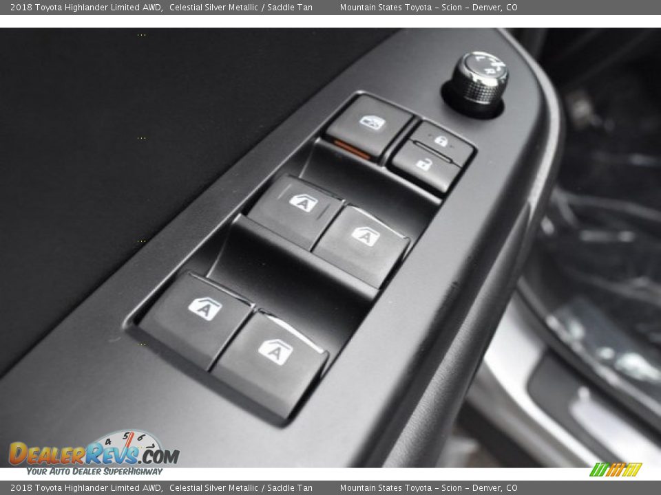 2018 Toyota Highlander Limited AWD Celestial Silver Metallic / Saddle Tan Photo #27