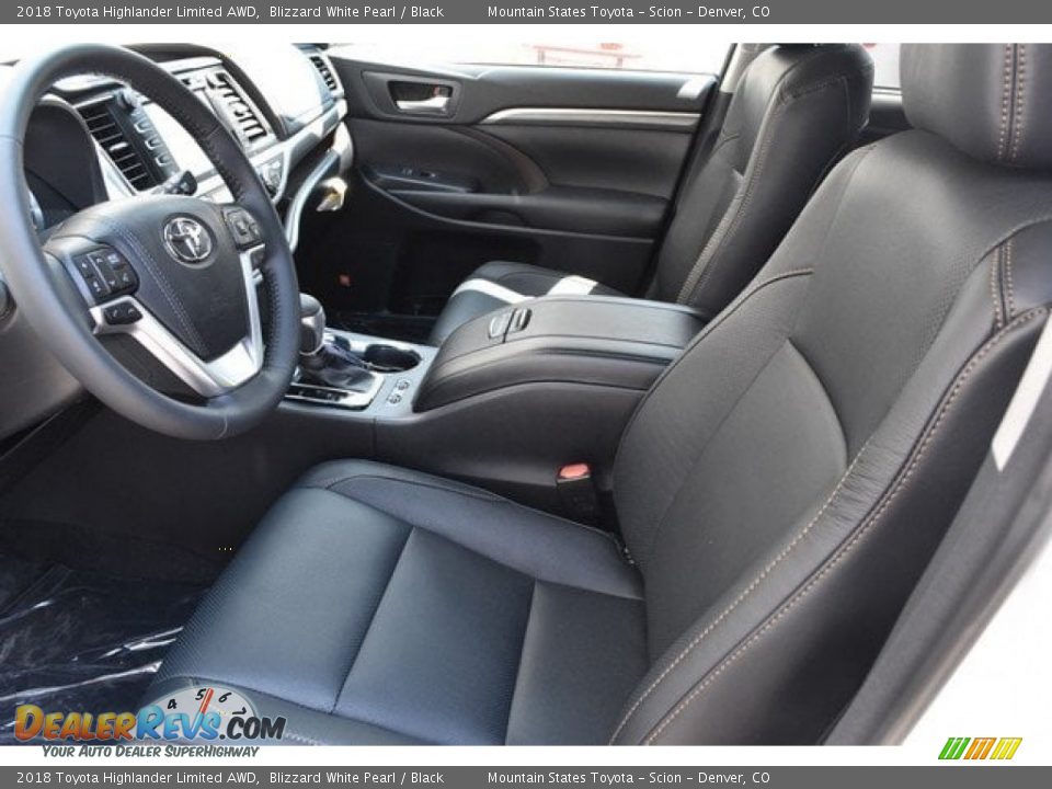 2018 Toyota Highlander Limited AWD Blizzard White Pearl / Black Photo #6
