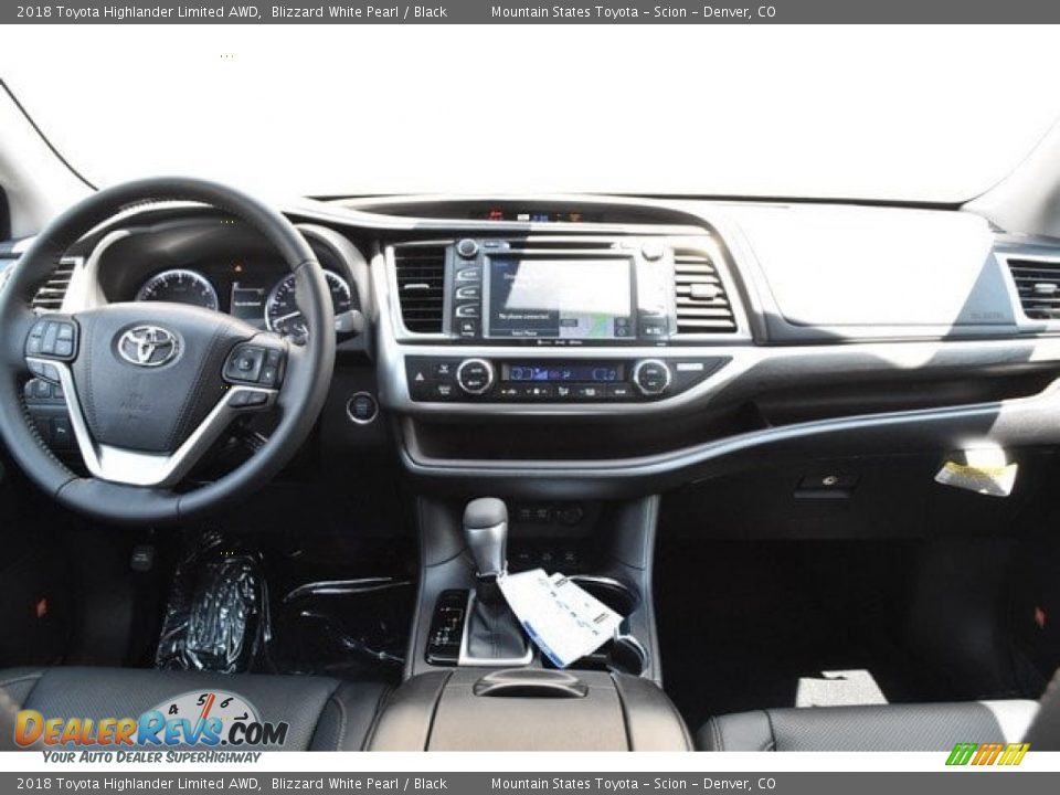 2018 Toyota Highlander Limited AWD Blizzard White Pearl / Black Photo #8
