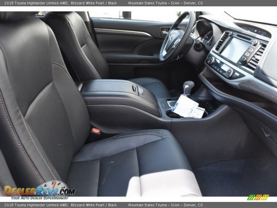 2018 Toyota Highlander Limited AWD Blizzard White Pearl / Black Photo #12