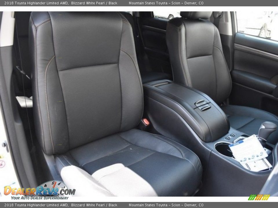 2018 Toyota Highlander Limited AWD Blizzard White Pearl / Black Photo #13