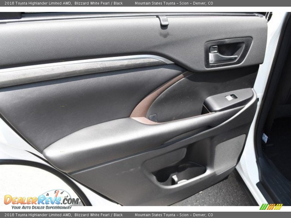 2018 Toyota Highlander Limited AWD Blizzard White Pearl / Black Photo #24