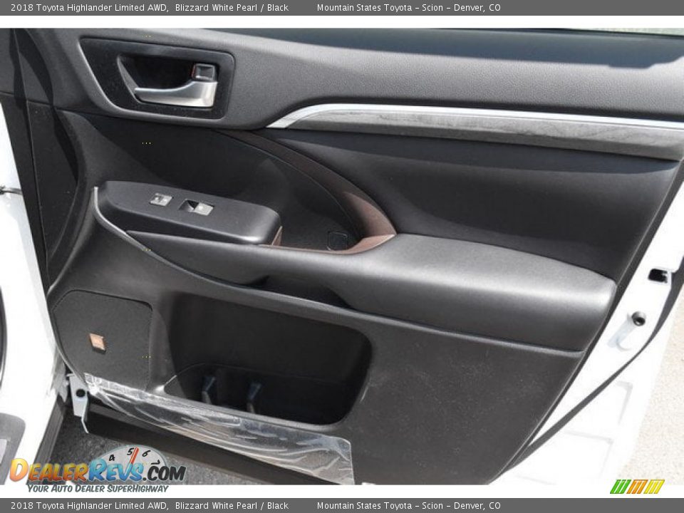 2018 Toyota Highlander Limited AWD Blizzard White Pearl / Black Photo #25