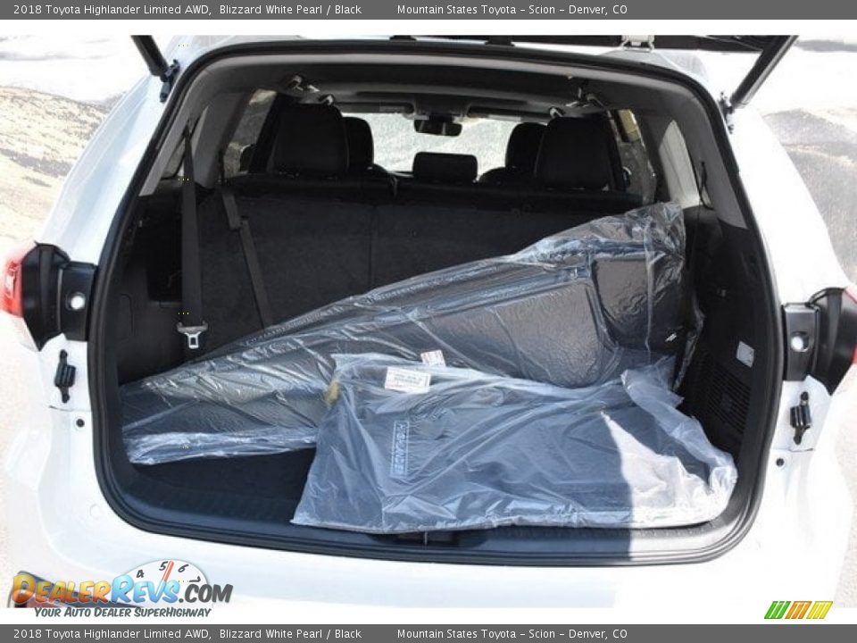 2018 Toyota Highlander Limited AWD Blizzard White Pearl / Black Photo #34