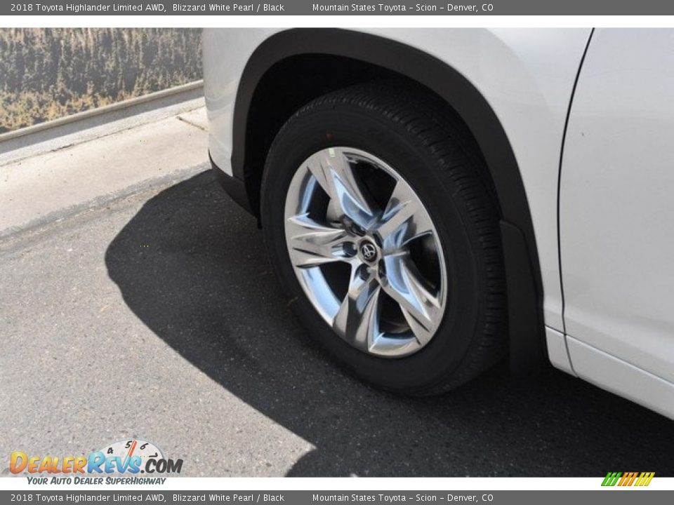2018 Toyota Highlander Limited AWD Blizzard White Pearl / Black Photo #36