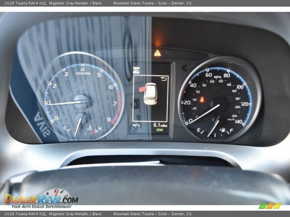 2018 Toyota RAV4 XLE Magnetic Gray Metallic / Black Photo #29