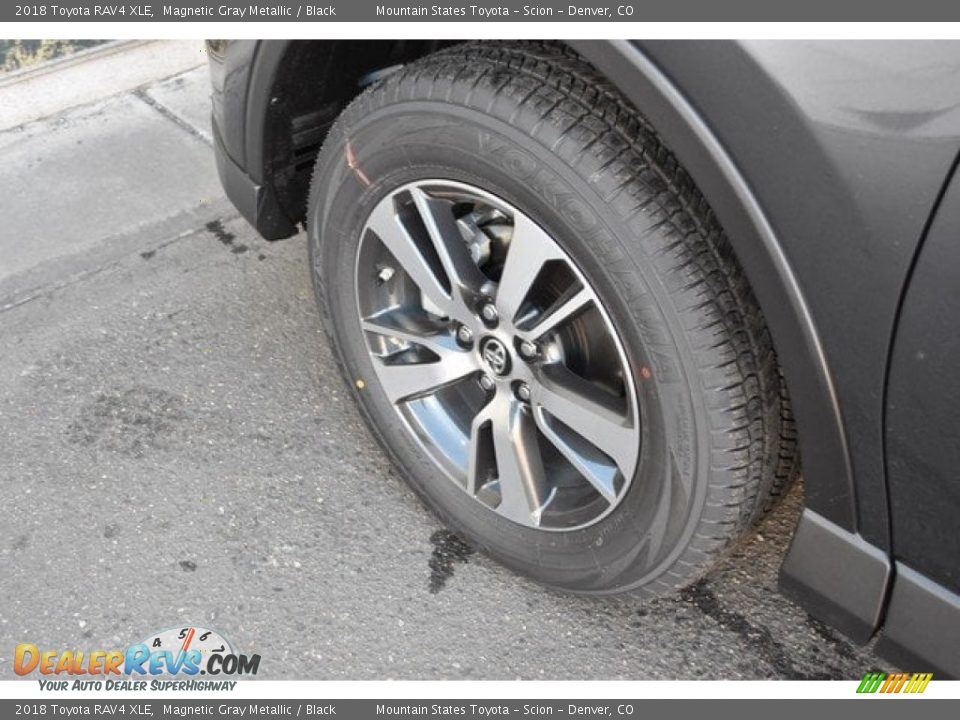 2018 Toyota RAV4 XLE Magnetic Gray Metallic / Black Photo #32