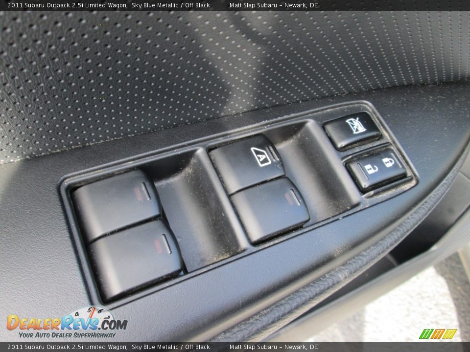 2011 Subaru Outback 2.5i Limited Wagon Sky Blue Metallic / Off Black Photo #15