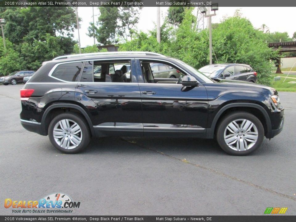 Deep Black Pearl 2018 Volkswagen Atlas SEL Premium 4Motion Photo #5