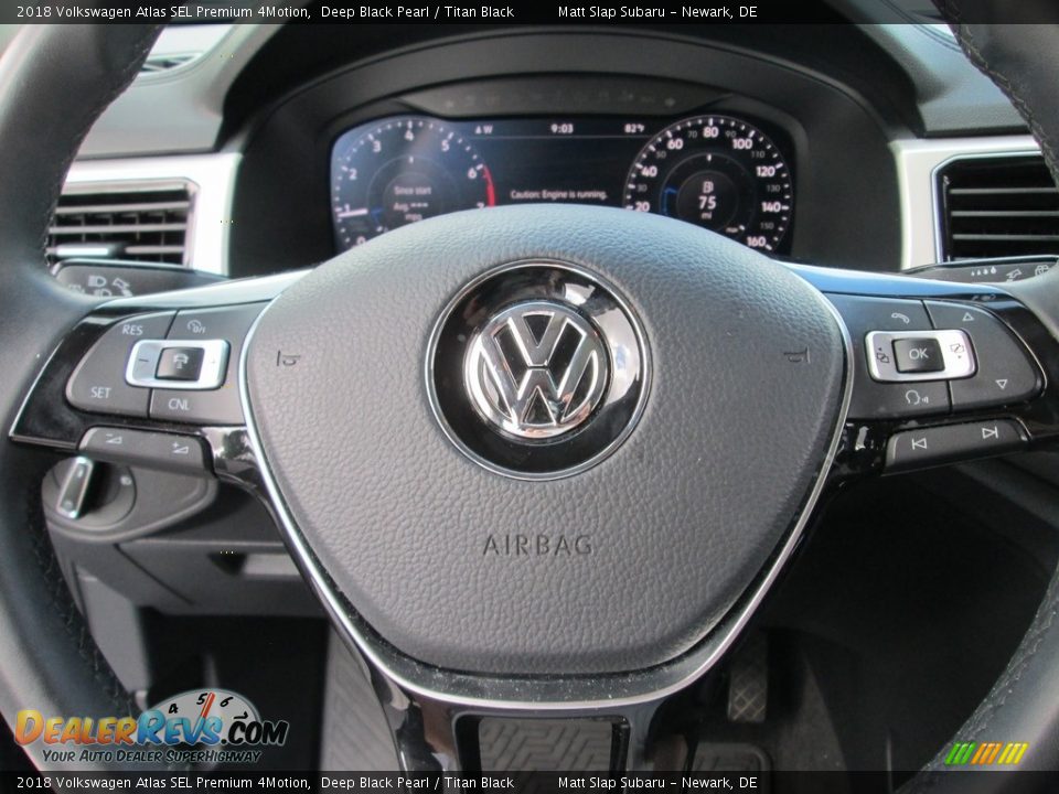 2018 Volkswagen Atlas SEL Premium 4Motion Steering Wheel Photo #10