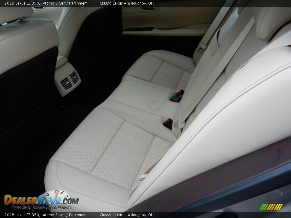 2018 Lexus ES 350 Atomic Silver / Parchment Photo #3