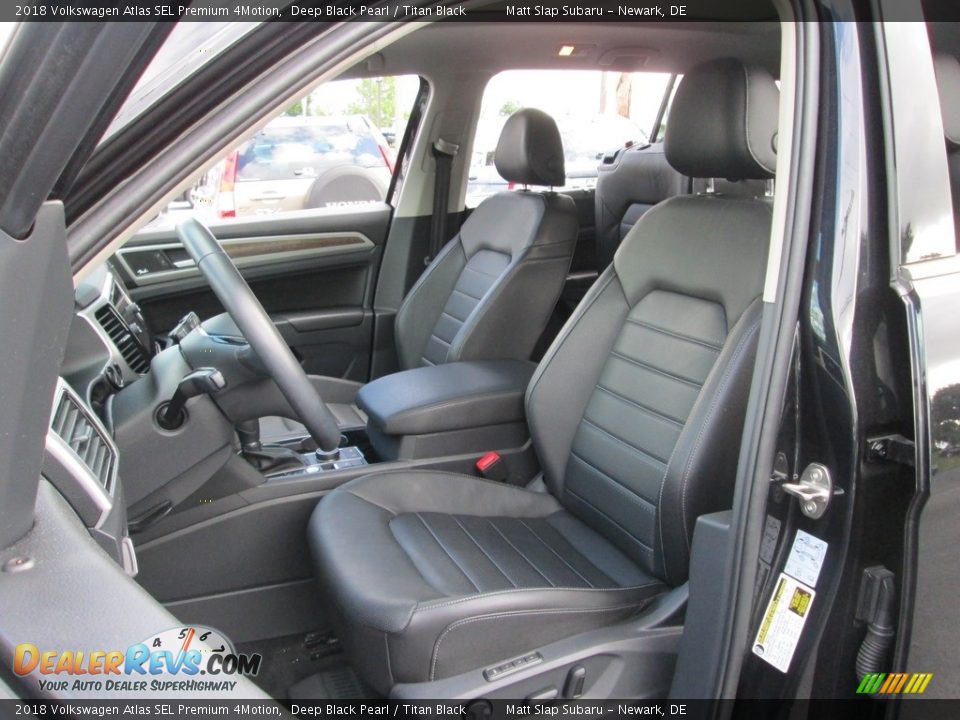 Front Seat of 2018 Volkswagen Atlas SEL Premium 4Motion Photo #15