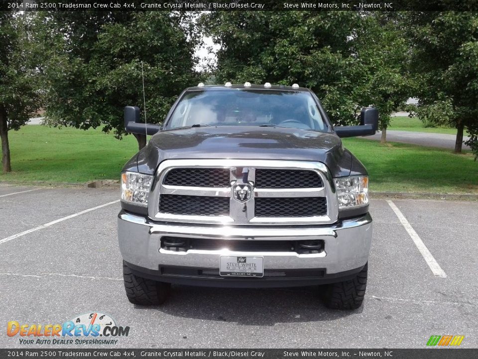 2014 Ram 2500 Tradesman Crew Cab 4x4 Granite Crystal Metallic / Black/Diesel Gray Photo #3