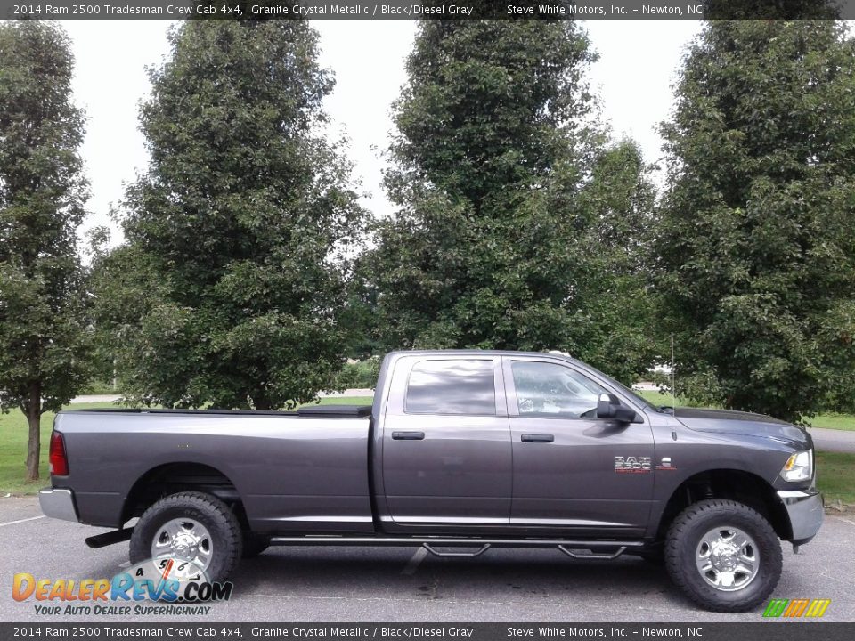 2014 Ram 2500 Tradesman Crew Cab 4x4 Granite Crystal Metallic / Black/Diesel Gray Photo #5