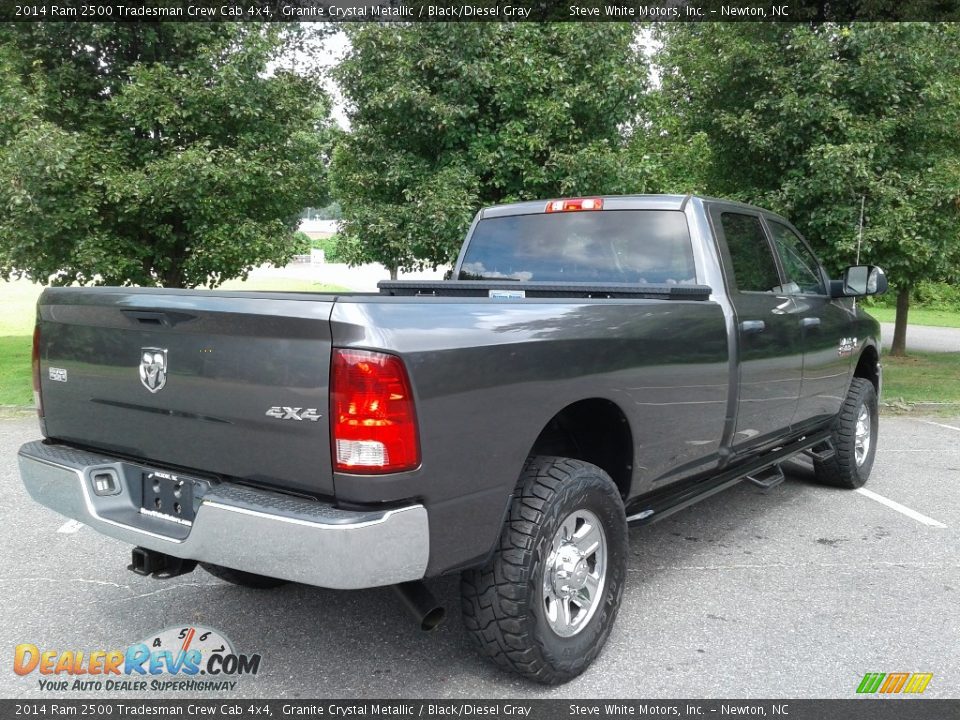 2014 Ram 2500 Tradesman Crew Cab 4x4 Granite Crystal Metallic / Black/Diesel Gray Photo #6